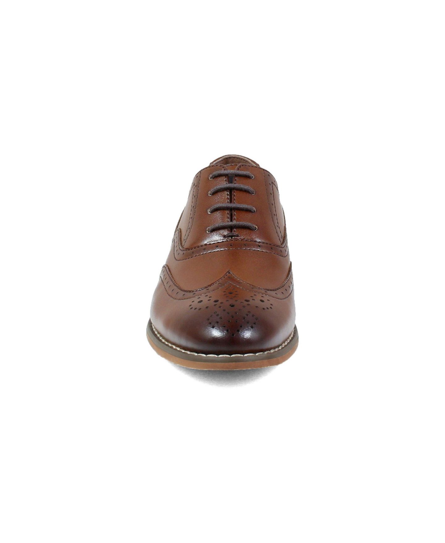 Туфли Stacy Adams Dunbar Wingtip Oxford Shoe для мальчиков, цвет: Чёрный — фото 8