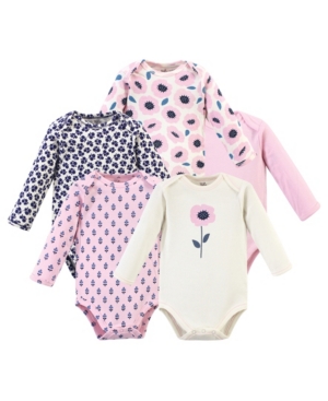 Touched By Nature Baby Girl Bodysuits Set of 5