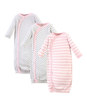 Touched By Nature Baby Girl Kimono Gowns Set of 3