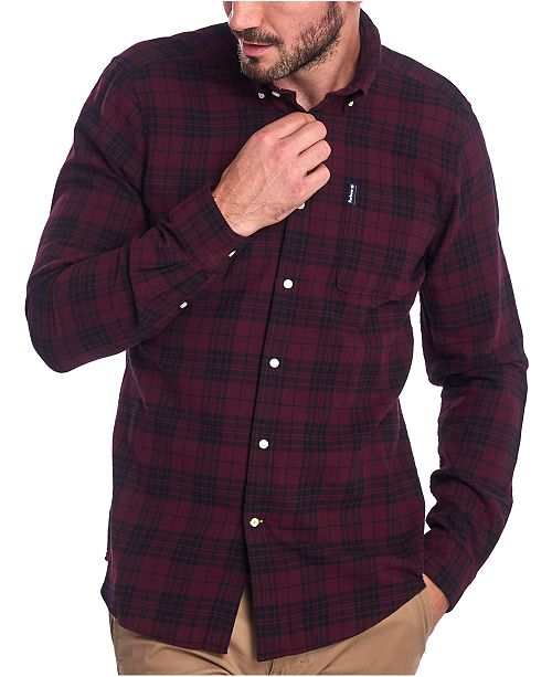 Barbour Men S Country Tailored Fit Check Shirt Reviews Casual