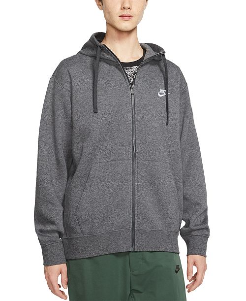 alfani Nike Men's Sportswear Club Fleece Full-Zip Hoodie Men's Fashion & Accessories