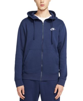 nike zip up sweatshirt mens