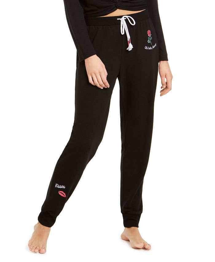 Jenni Women's Jogger Pajama Pants, Created for Macy's & Reviews - Bras ...
