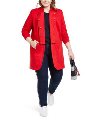 tommy hilfiger plus size jackets