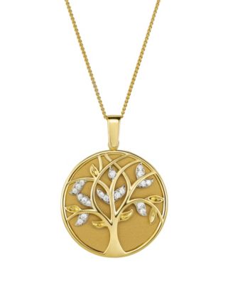 LUX VUE - MAGNIFYING GLASS & MIRROR PENDANT NECKLACE
