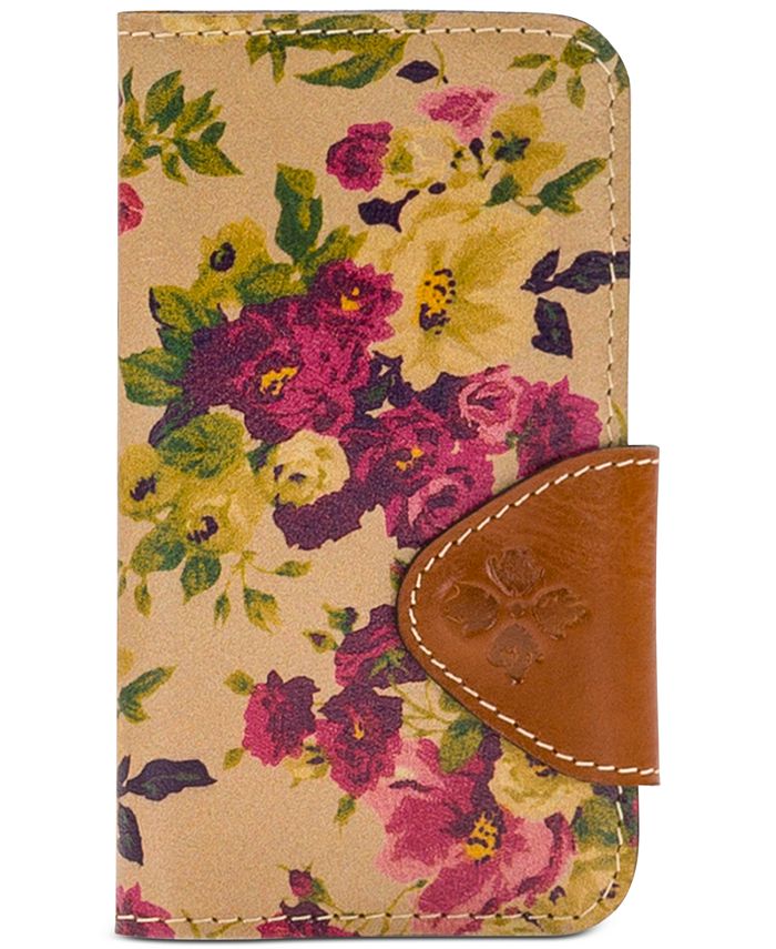 Patricia Nash Antique Rose Brenna Leather Phone Case Macy's