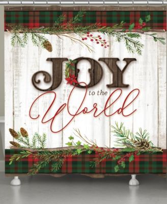 Laural Home - Holiday Joy Shower Curtain