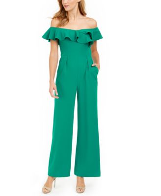 calvin klein jumpsuit green