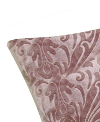 Embossed Velvet Decorative Pillow, 20" x 20"