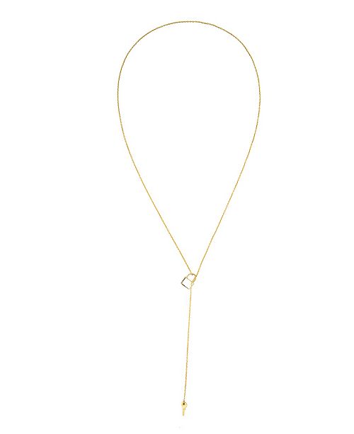 ADORNIA Lock Key Lariat Necklace & Reviews - Necklaces - Jewelry ...
