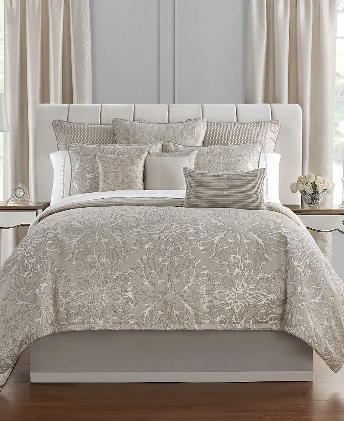 Waterford Arianna Reversible California King 4 Piece Comforter Set Macy's