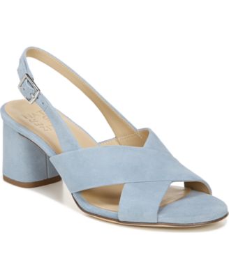 naturalizer blue heels