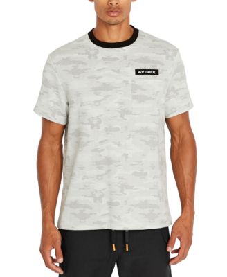 Avirex - Men's French Terry Camo T-Shirt