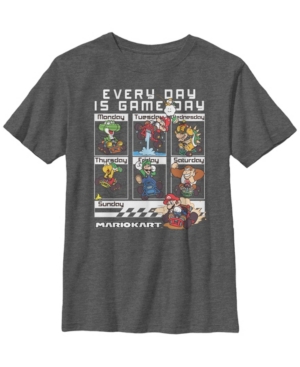 Fifth Sun Nintendo Big Boys Mario Kart Everyday Is Game Day Group Shot Short Sleeve T-Shirt