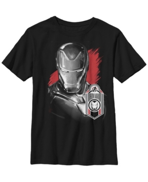 Fifth Sun Marvel Big Boys Avengers Endgame Iron Man Tag Short Sleeve T-Shirt