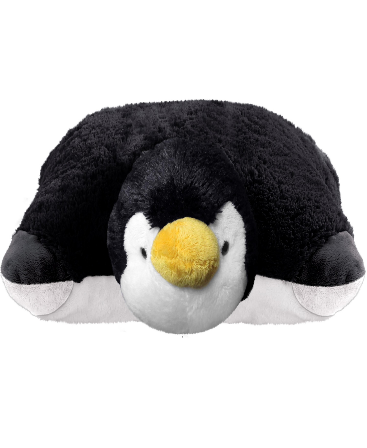 Shop Pillow Pets Signature Playful Penguin Jumboz Stuffed Animal Plush Toy In Multi