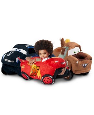 Pillow Pets Disney Lightning Mcqueen Jumboz Stuffed Animal Plush