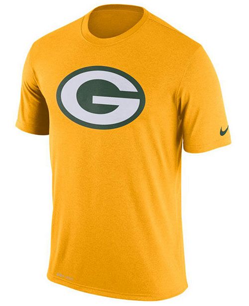 Nike Men S Green Bay Packers Legend Logo Essential 3 T Shirt Reviews Sports Fan Shop By Lids Men Macy S