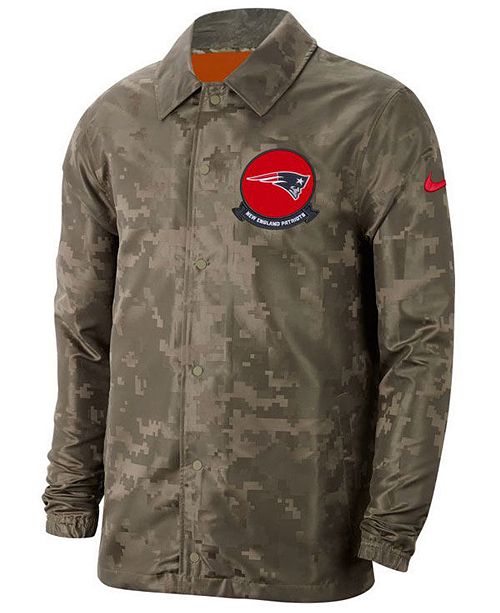 Nike Men S New England Patriots Salute To Service Light Weight Jacket Reviews Sports Fan Shop By Lids Men Macy S