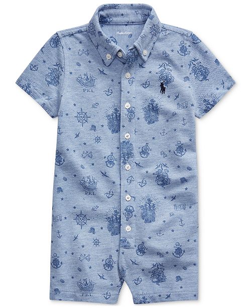 Polo Ralph Lauren Baby Boys Lightweight Romper Reviews All