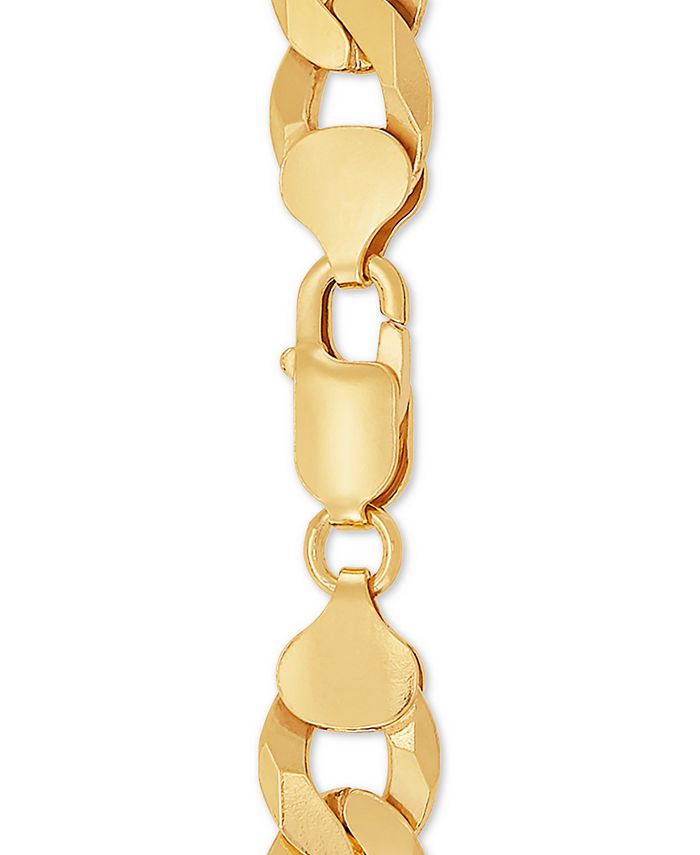 Macy's Curb Link 24" Chain Necklace in 18k GoldPlated Sterling Silver