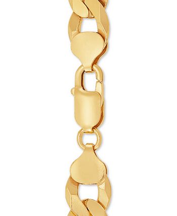 Macy's - Curb Link 24" Chain Necklace in 18k Gold-Plated Sterling Silver