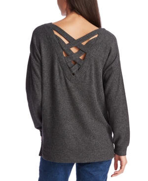 1.STATE COZY CROSS-BACK TOP