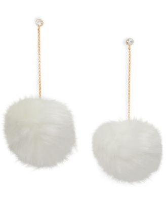 kate spade pom pom earrings