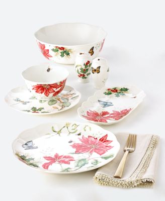 Lenox Butterfly Meadow Holiday Dinnerware Collection 