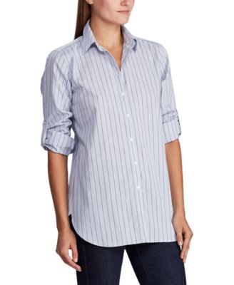ralph lauren pinstripe shirt