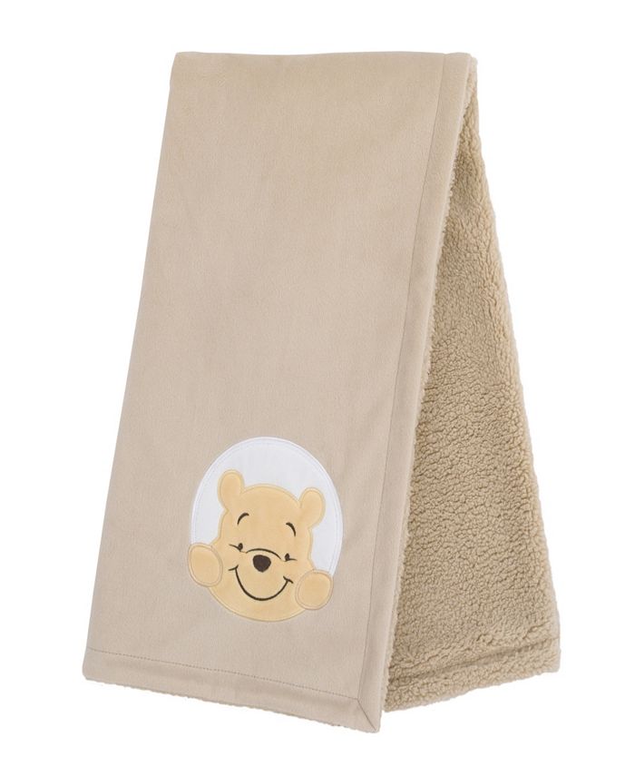 Disney Winnie the Pooh Sherpa Baby Blanket Macy's