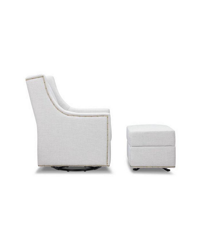 Million Dollar Baby Classic Harper Swivel Glider With Gliding Ottoman Macy's