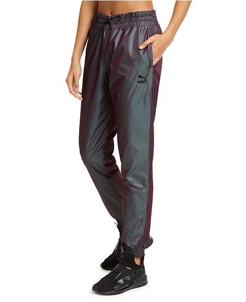 puma iridescent joggers