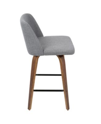 Toriano Swivel Bar Stool (Set of 2)