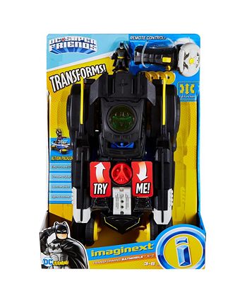 Fisher Price Imaginext Batmobile Autozubehör & Batman Abbildung Spielzeug Neu 