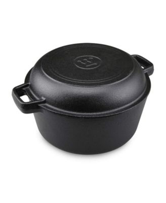 Westinghouse Quart Seasoned Cast Iron Dutch Oven With