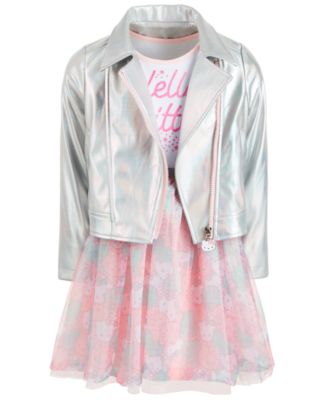 Girls Moto Jacket \u0026 Tutu Dress 