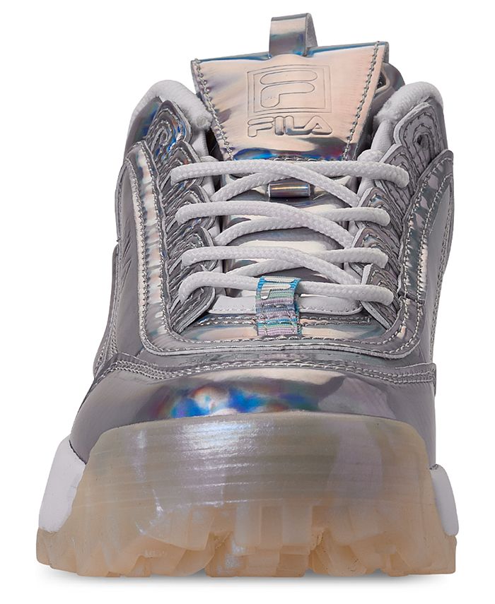 iridescent fila shoes