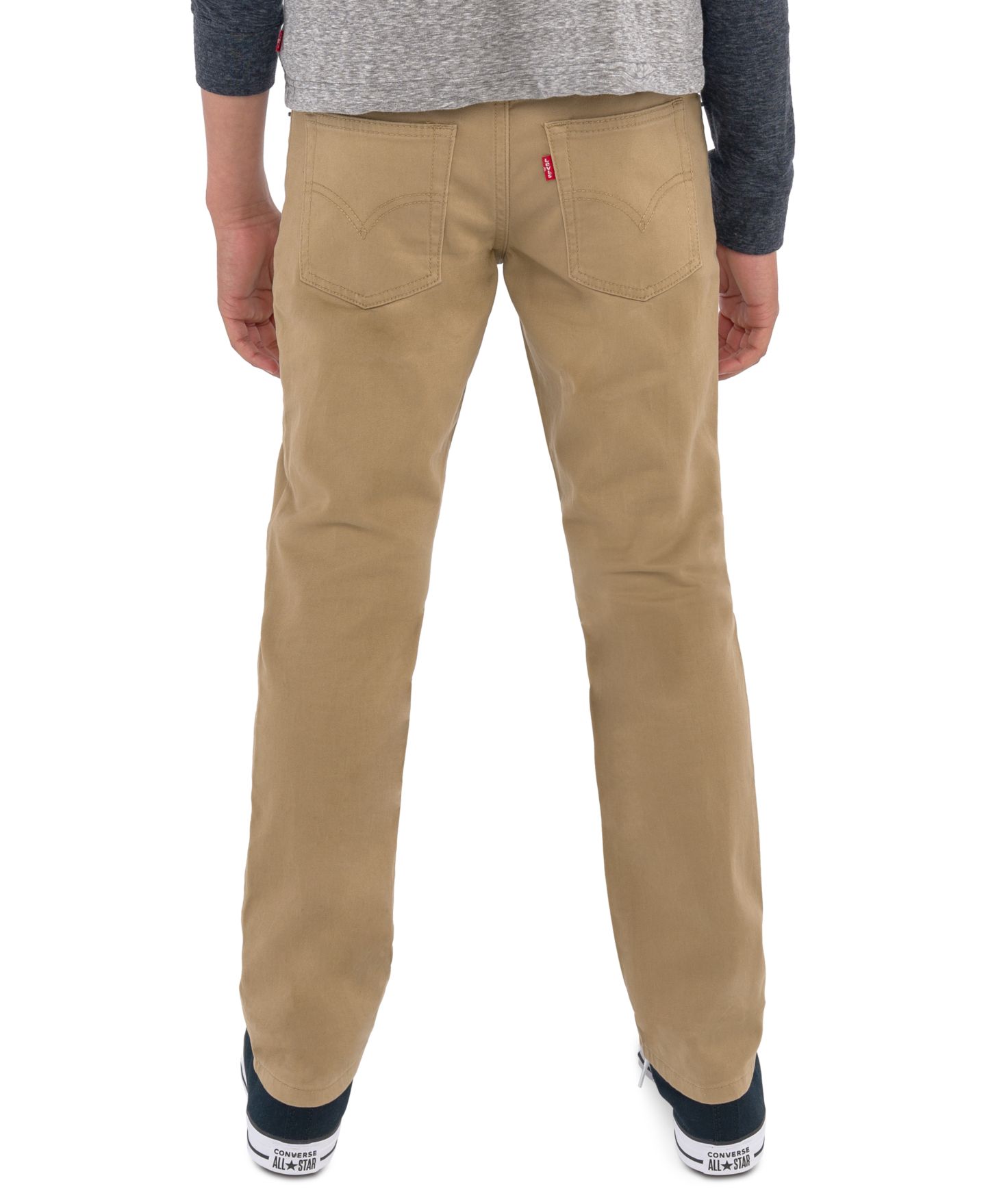 Брюки Levi's 511™ Slim Fit Five-Pocket Sueded для мальчиков, цвет: Золотой — фото 2