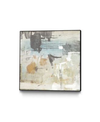 30" x 30" Fission I Art Block Framed Canvas