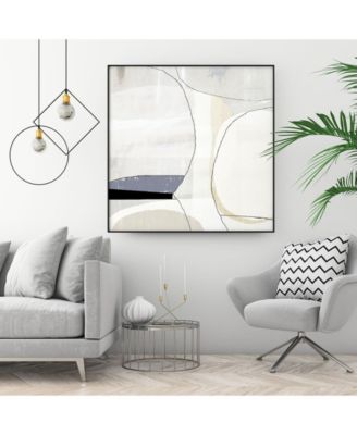 30" x 30" Beholder I Art Block Framed Canvas