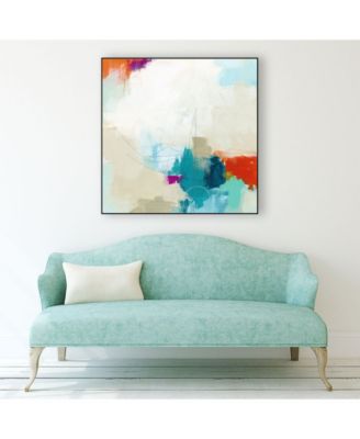 30" x 30" Atmospheric IV Art Block Framed Canvas
