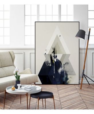 Giant Art 20" x 16" Beneath the Surface III Art Block Framed Canvas