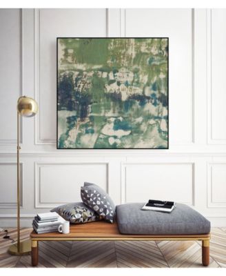 Giant Art 20" x 20" Obscured Horizon I Art Block Framed Canvas