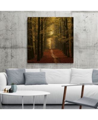 20" x 20" Kings Alley Museum Mounted Canvas Print