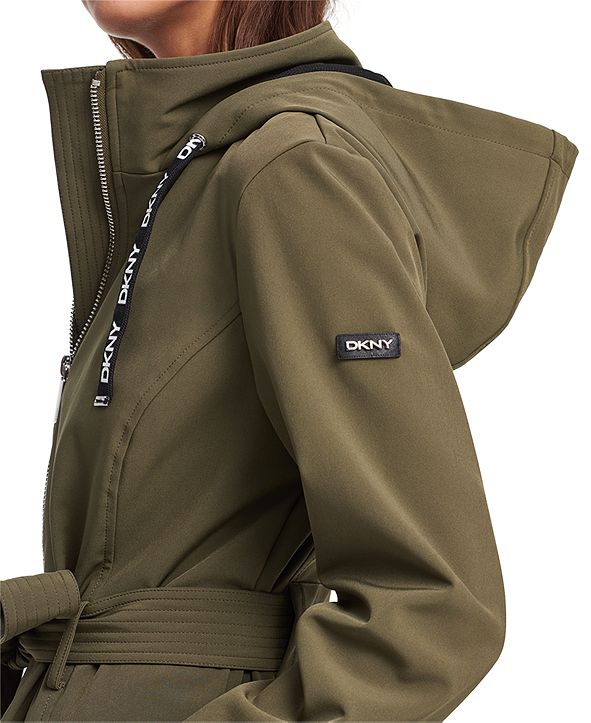 dkny water resistant coat