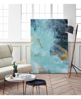 40" x 30" Under the Sea II Museum Mounted Canvas Print