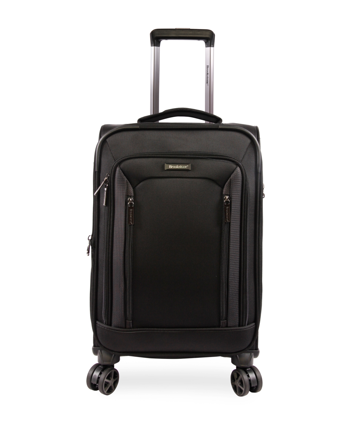 Elswood 21" Softside Carry-On Luggage with Charging Port - Charcoal