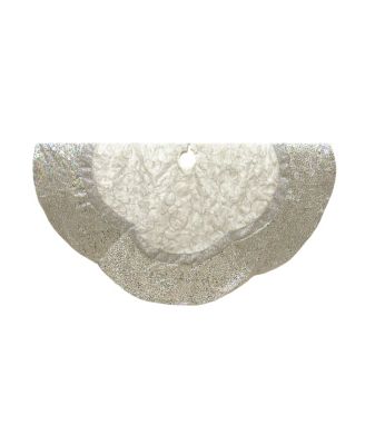 Kurt Adler - 60-Inch Silver Treeskirt