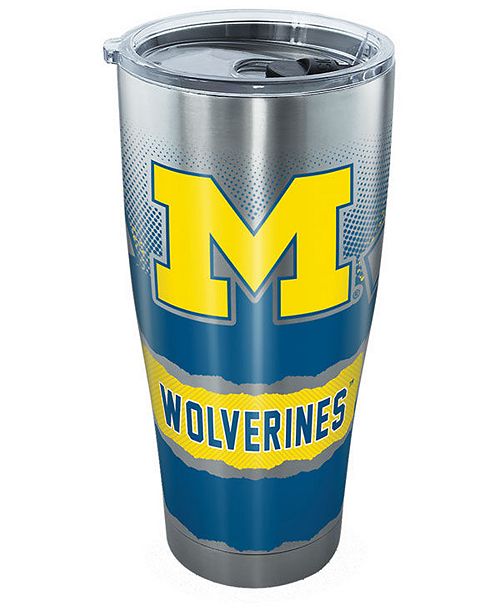 Tervis Tumbler Michigan Wolverines 30oz Knockout Stainless Steel Tumbler Reviews Sports Fan Shop By Lids Men Macy S